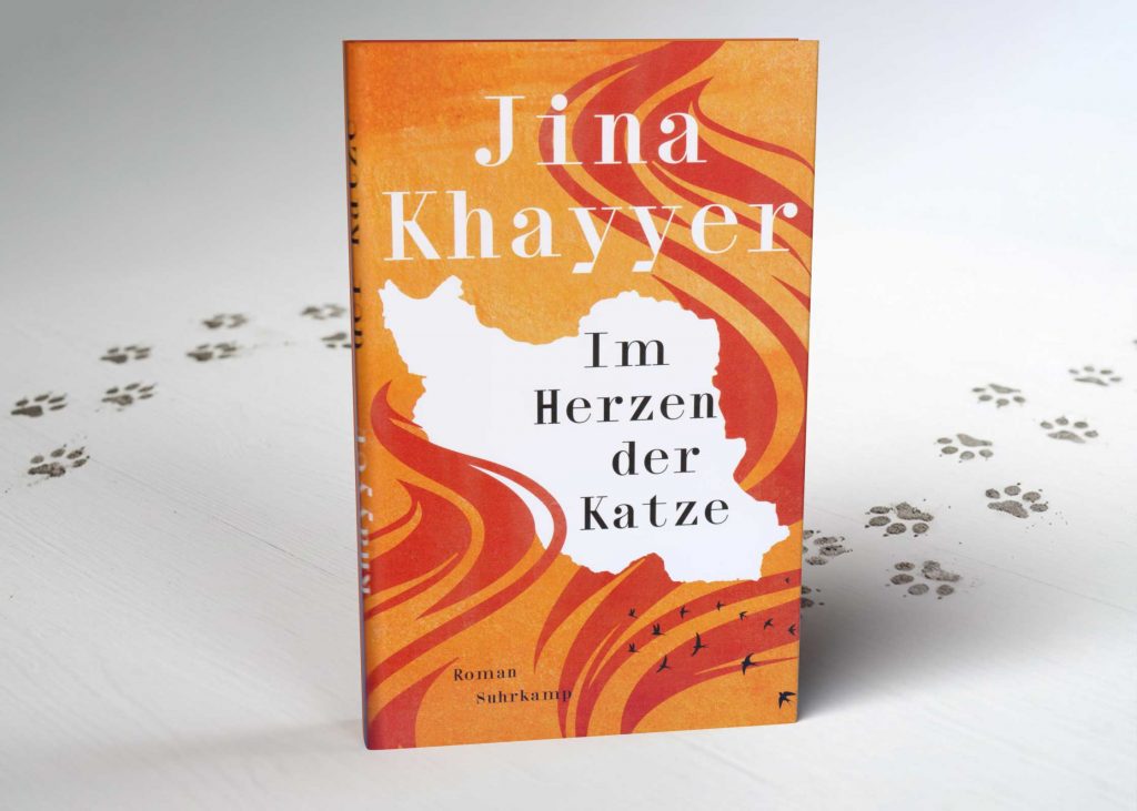 Buchcover: Jina Khayyer, Im Herzen der Katze